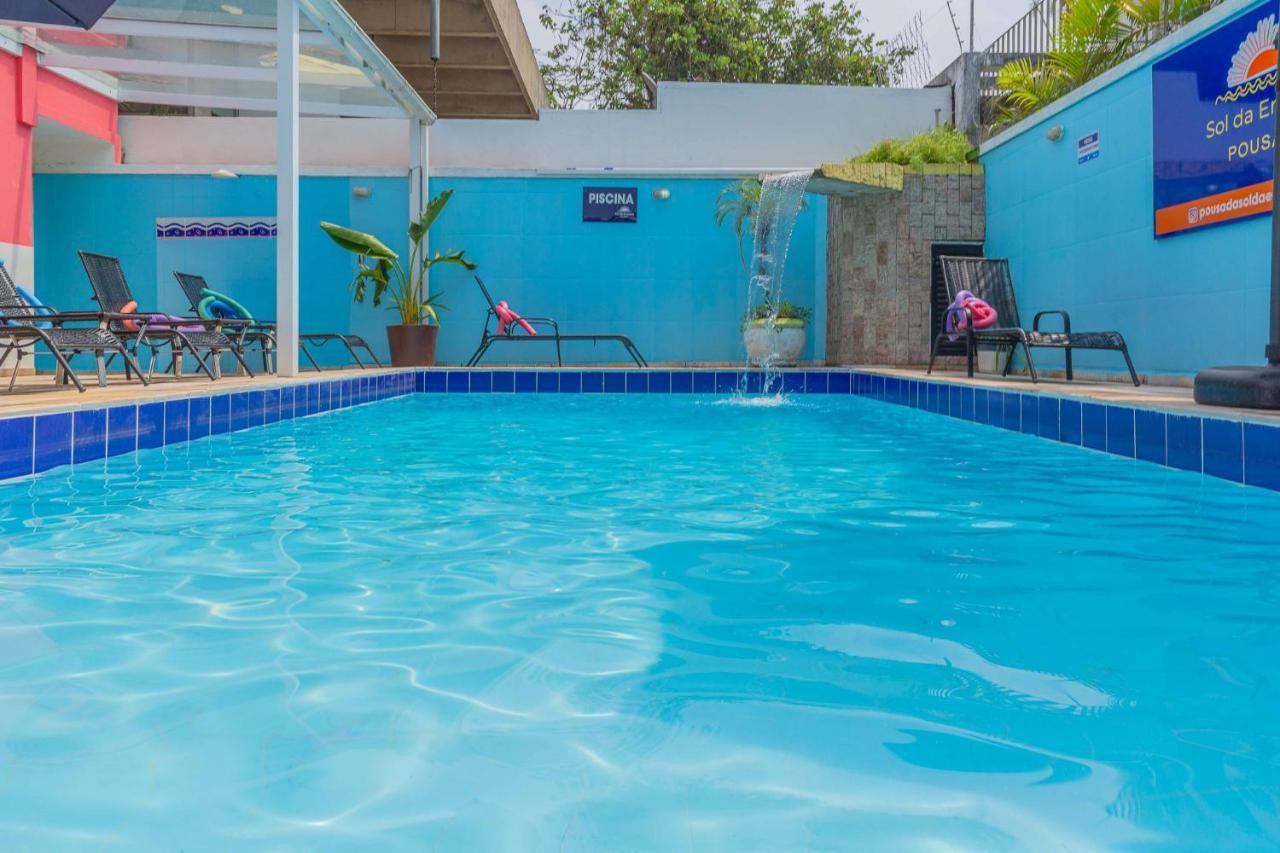 Pousada Sol Da Enseada Guaruja Inn - Piscina Aquecida Exterior photo